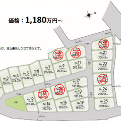 東松山市市ノ川【全25区画】大型分譲地 （３区画） - 不動産