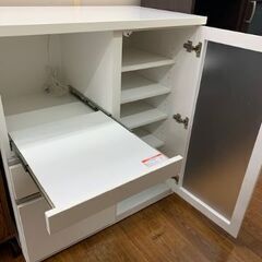 【軽トラ無料貸し出し】【ニトリ】【１枚扉キッチンカウンターNポスティア90】【トレファク所沢店】