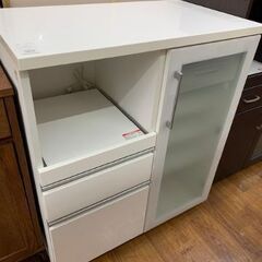 【軽トラ無料貸し出し】【ニトリ】【１枚扉キッチンカウンターNポスティア90】【トレファク所沢店】