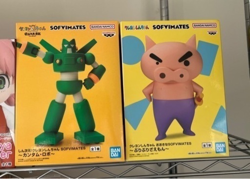 【セット販売】SOFVIMATES カンタムロボ・ぶりぶりざえもん　プライズ　フィギュア