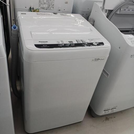 ★ジモティー割あり★5kg洗濯機Panasonic　NA-F50B12J　2019年製　高さ(H)81× 幅(W)50× 奥行(D)52cm)　【joh1673】