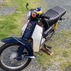 (決まりました)　ホンダ　カブ　角目　クラッチミッション125cc 現在不動　の画像