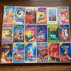 ディズニー等 ビデオテープ 31点セットの画像