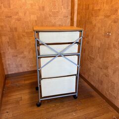 帆布製収納ラック　差し上げます。（引取限定）の画像