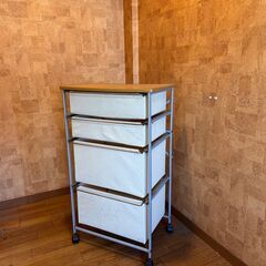 帆布製収納ラック　差し上げます。（引取限定）