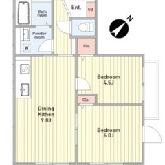 🏢安心の叶えRoom✨『2DK』春日部市粕壁東✨敷金礼金無料💰✨...