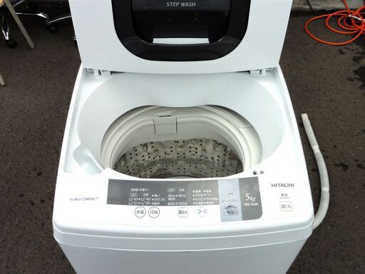 ③ 日立 2016年製 5.0㎏ 洗濯機 NW-5WR 5kg HITACHI 家電 札幌市 中央区 南12条