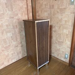 電話台収納ラック　差し上げます。（引取限定）の画像