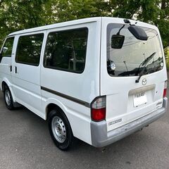 仙台☆H17ボンゴバン切替式4WD☆ディーゼルターボ5速MT.車検取り立て！3人乗り！荷台コンパネ敷き！の画像