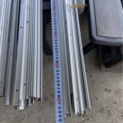 ハウス用アルミサッシ 新品未使用　206本　 直接引き取り限定の画像