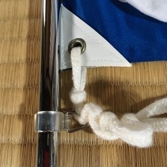 旗用　2本　伸縮性ハンディーポール　60型　　旗掲揚などにの画像