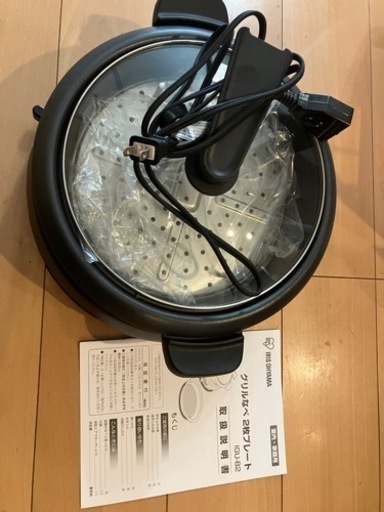 未使用　アイリスオーヤマ　ホットプレート
