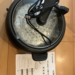 未使用　アイリスオーヤマ　ホットプレート