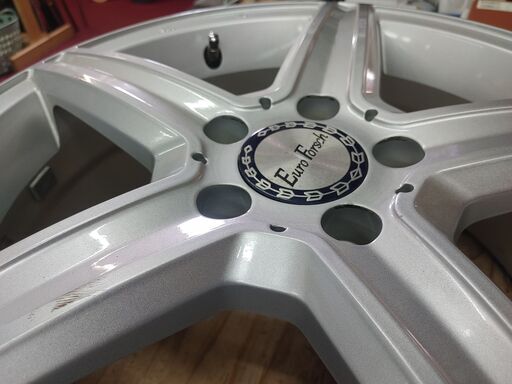 17x7J 5x112 EURO FORSCH +48 4本