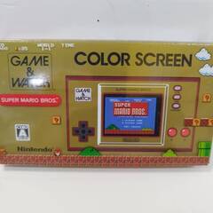 【美品】Nintendo ゲーム＆ウォッチ スーパーマリオブラザ...