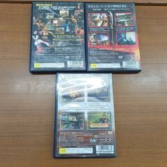動作未確認品　PS2用ソフト　真三國無双2猛将伝・真三國無双3・真三國無双4　プレイステーション2用ソフト　セット売りの画像