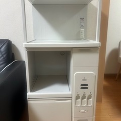 米びつ付きレンジ台
