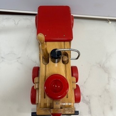 木製　ニチガン　ジャイアントポッポ汽車　レトロおもちゃの画像