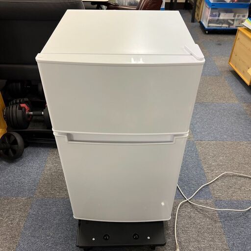 【稼動品】Haier ハイアール ノンフロン冷凍冷蔵庫 BR-85A 家庭用家電 ホワイト 2023年製