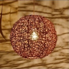 アジアン照明の画像