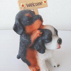 Welcome/ワンちゃんの置物
