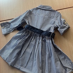 ラルフローレン　ストライプワンピース美品の画像