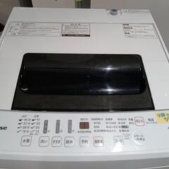 配送可【ハイセンス】4.5K洗濯機★2019年製　分解クリーニング済/6ヶ月保証付　管理番号10507の画像