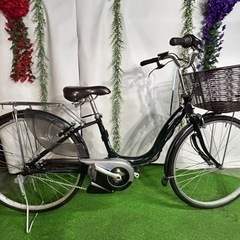 No.99ヤマハ PAS ナチュラM PA26NM電動アシスト自転車 整備済み中古現状の画像