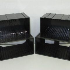stp-2701　CDラック　4点セット　合計57枚収納　収納 ...