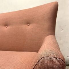 ◆🔶期間限定・特別価格🔶◆美品！Francfranc オンラインショップ限定 フルレット ２Pソファ ピンク の画像