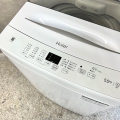 ☑︎ご成約済み🤝 Haier 一人暮らし洗濯機 5.5kg✨ 2022年製⭕️の画像