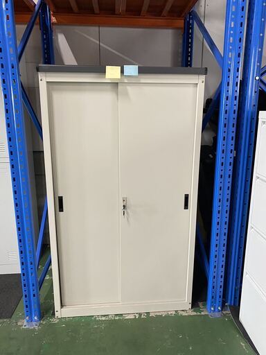 ⑥【展示品】未使用 多収納書庫 書類保管庫 スチール書庫 3段 片開きタイプ