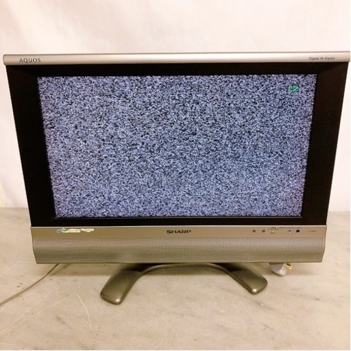 SHARP シャープ 2006年製 液晶カラーテレビ 20インチ LC-20AX5 AQUOS