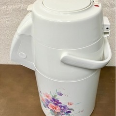 孔雀印 プッシュ式 エアーポット　レトロの画像