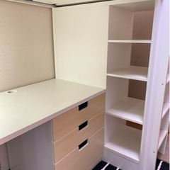 引き取り限定 IKEA スーモ ホワイト ロフトベッド 引き出し付きデスク Amazon.co.jp: IKEA SMÅSTAD ロフトベッド、90x200cm、ホワイト