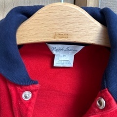 Ralph Lauren足付　ロンパースの画像