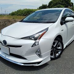 モデリスタフルエアロ！51プリウスAツーリング レーダークルーズ 衝突緩和 9インチナビTV Bカメラ 車検R8.2の画像