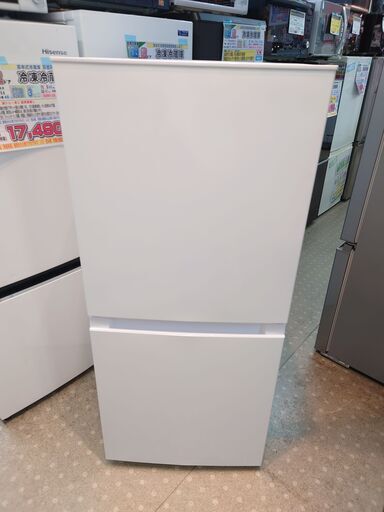 愛品館千葉店安心の除菌洗浄済ハイアール 2ドア冷蔵庫 OBBR-121A 2023年製 保証有り【愛千143】