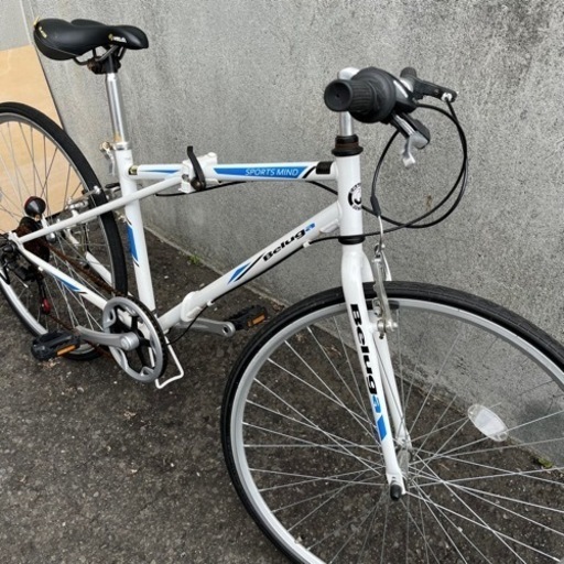 Beluga ベルーガ SHIMANO シマノ 700×28C クロスバイク 折りたたみ自転車 6段変速 SPORTS MIND 