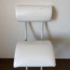 【新品 ニトリ ハイチェア】家具 シャム ホワイト 椅子の画像