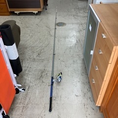 K2407-082 　サビキ用 釣り竿② 360cm  釣り竿.リール付 キズ汚れ有りの画像