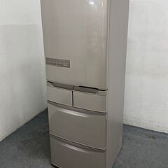 日立/HITACHI 5ドア 冷凍冷蔵庫 401L 自動製氷 幅60cm 左開き R-K40HJL ソフトブラウン 2020年製 中古家電 店頭引取歓迎 R8499