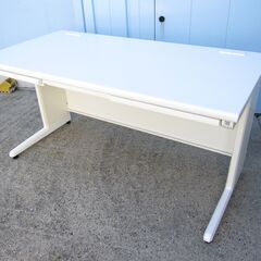 事務机　平デスク　ホワイト　1400ｘ700の画像