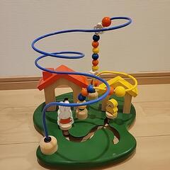 ミッフィー　くるりんビーズ　ルーピングおもちゃ