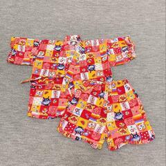 　甚平　アンパンマン　100サイズ(美品)の画像