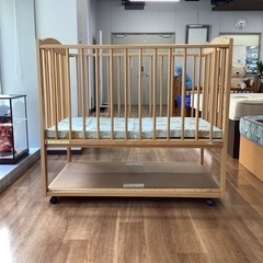 ベビーベッド【町田市再生家具】240906