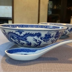 ラーメン丼
＆れんげセット（2組）の画像