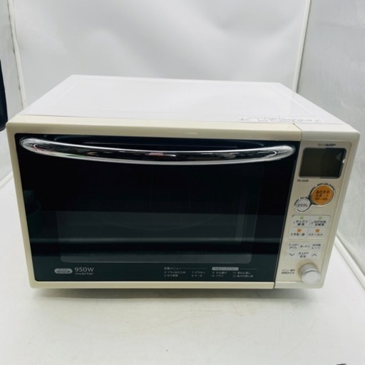 【‼️✨多機能✨‼️】SHARP RE-S20B-W [オーブンレンジ（20L）