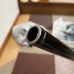 フラットバーハンドル 黒の画像