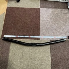 フラットバーハンドル 黒